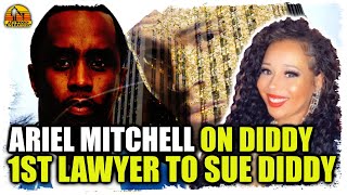 Courtney Burgess Attorney Ariel Mitchell 1st lawyer to sue Diddy [upl. by Pontias138]