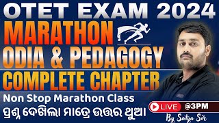 OTET Marathon Class  Odia Pedagogy Class  OTET Odia Class  Odia amp Pedagogy otetclass otet [upl. by Ohara]