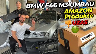 Amazon FLOP👎🏻 BMW E46 M3 Umbau  Innenraum  Leistenausbau BMW E46 Tutorial [upl. by Leno]