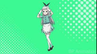 ♂️hideri kanzaki Default dance  Animation♂️ [upl. by Gal]