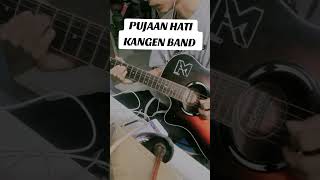 PUJAAN HATI  Kangen band  cover solo melodi akustik guitar cover shorts kangenband pujaanhati [upl. by Tamarah]