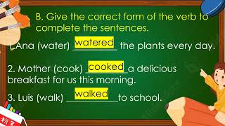 SUBJECT VERB AGREEMENT for Grade 4 [upl. by Tteraj]