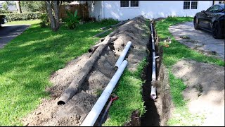 How to replace a main sewer line for ONLY 490 [upl. by Tuinenga907]