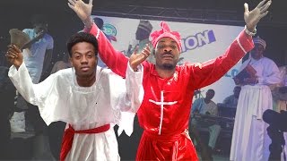 Parody quotEvangelistquot Don Jazzy Forces Korede Bello to Convert to Cherubim amp Seraphim [upl. by Manoff]