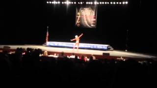 IFBB pro Womens Physique Jill Vadala Jr USA posing routine [upl. by Odell]