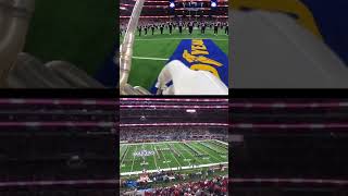 Floating Ohio Sousaphone POV  TBDBITL Cotton Bowl Pregame [upl. by Thom190]