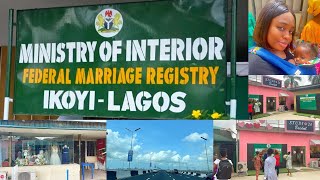 VISIT TO IKOYI REGISTRY PART 2 THE NEW IMPROVED IKOYI REGISTRY [upl. by Yklam]