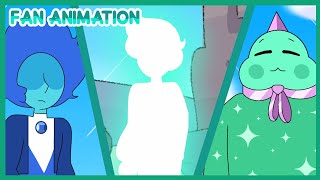 Elbatite and kyanite  Amazonite  Fusion request Steven universe fan animation [upl. by Kotz]