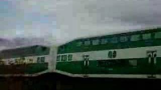 GO Train with MP40 602 [upl. by Afira]