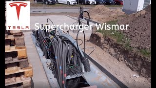 TESLA Supercharger Wismar [upl. by Benjamen149]