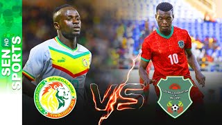 Sénégal🇸🇳 vs Malawi🇲🇼 en direct live commenté stade Abdoulaye Wade [upl. by Lodge577]