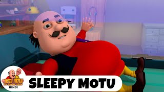 Sleepy Motu  नींद में मोटू  Comedy Funny Cartoon  मोटू पतलू  Full Ep 126  Motu Patlu 2024 [upl. by Clotilde]