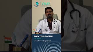 Know Your Doctor Dr Gokul C  Expert Orthopedic Surgeon Restoring Mobility [upl. by Hildagard]