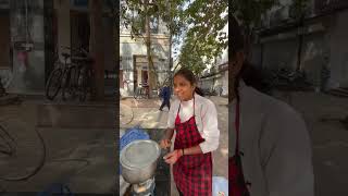 80₹ Thali Nehru Place Hardworking lady Street food  Nehru place food shorts streetfood [upl. by Atnima224]