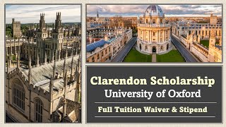 Clarendon Scholarship FullyFunded MSc amp PhD in the UK [upl. by Derry255]