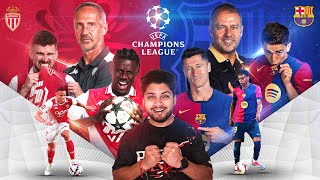 AS Monaco vs Barcelona Live Watchalong [upl. by Aisiat]