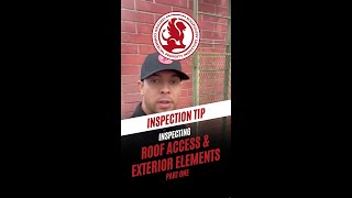 Inspection Tip Assessing Roof Access Safety [upl. by Eecart741]