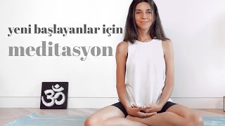 Yeni Başlayanlar İçin Meditasyon 🙏 21 Gün Dene  Elvin ile Yoga [upl. by Ahsiet895]