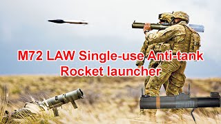 M72 LAW Single use antitank rocket launcher [upl. by Hemphill]