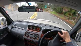 1992 Mitsubishi Pajero 30 V6 Test Drive [upl. by Shelli]