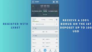 1xbet App Review🏆 How to bet on 1xbet mobile app [upl. by Annayi]