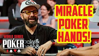 World Series of Poker 2024 Miracle Poker Hands ft Daniel Negreanu [upl. by Onaled]