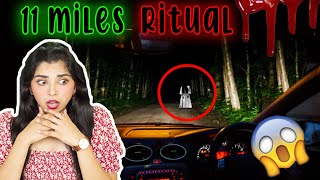 I Played 11 MILES RITUAL at 12 AM Alone  Ghost Caught In Camera😨😰 [upl. by Elamrej]