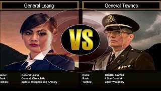 Shockwave Challenge Mode General Leang VS General Townes [upl. by Elyc]