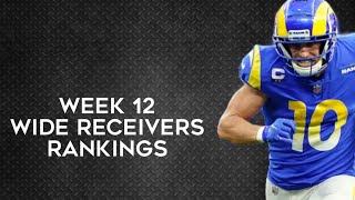 Top 36 Wide Receiver Rankings Week 12 Fantasy Football 2024 [upl. by Mars]