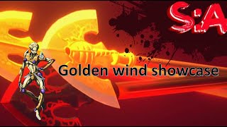 Stands Awakeninggolden wind showcase [upl. by Gabbey]