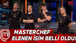 Masterchef Türkiye all star kim elendi [upl. by Rahal429]