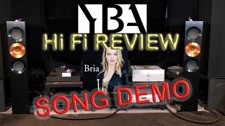 YBA Passion Pre amp Power Amplifier Review Song Demo Bria Skonberg YBA Pre 500 Amp 650 [upl. by Ahcilef]