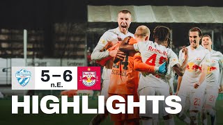 ElferKrimi im Achtelfinale Hartberg  Salzburg  Highlights  3 Runde UNIQA ÖFB Cup 202324 [upl. by Baker]