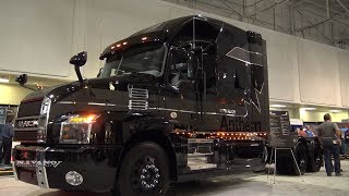 2019 Mack Anthem 64T 70inch Sleeper  Exterior And Interior Walkarouond  2018 Truck World [upl. by Lenahtan]