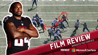 How Cordarrelle Patterson is putting up career highs in the Atlanta Falcons offense  Film Review [upl. by Onairda341]