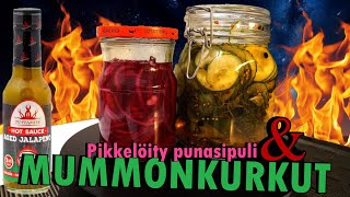 Tuliset Mummonkurkut amp pikkelöity punasipuli [upl. by Trillbee844]