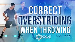 Quarterback Mechanics Correct Overstriding When Throwing [upl. by Rikki]