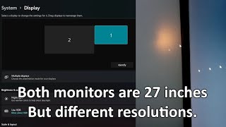 Different Resolution Monitor Alignment Fix Windows 10 or 11 LittleBigMouse [upl. by Airetas263]