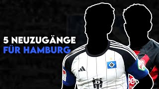 Hamburger SV 5 Transfers für die Rückkehr in die Bundesliga unter Tim Walter [upl. by Fredi]