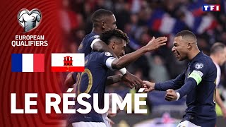 France  Gibraltar résumé des Qualif EURO 2024  LINCROYABLE MATCH RECORD DES BLEUS 😱🇫🇷 [upl. by Aseram744]