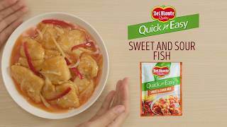 Del Monte Quick n Easy Sweet amp Sour Recipe [upl. by Irahcaz263]