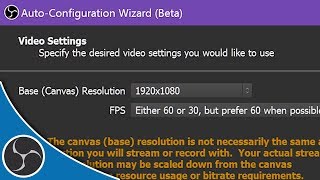 OBS Studio 103  Easy Setup with the AUTO CONFIGURATION WIZARD  Beginners Guide to OBS Studio [upl. by Sholley827]