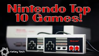 Top 10 NES Games [upl. by Nimajnab313]