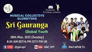 Musical collective glorifying Sri Gauranga with youth around the world [upl. by Ttehc313]