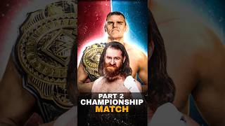 wwe 11 september finally gunther vs sami zayn brutal match wrestling 😱 championship match part 2 [upl. by Cozmo]