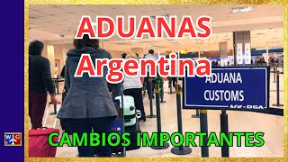 ADUANAS de ARGENTINA NUEVA LEY [upl. by Alduino]