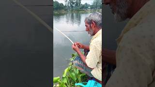 Old mans fishing Video dailylife97 fishingvideo youtubeshorts [upl. by Ahseital79]