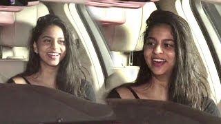 Shahrukh Khans Daughter Suhana Laughs At Media Reporters Calling Out Her Name [upl. by Theta]