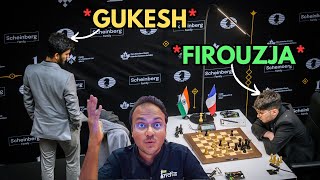 Gukesh in Shark Mode  Gukesh vs Firouzja  FIDE Candidates 2024 [upl. by Hesta856]