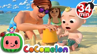 Beach Song  CoComelon Nursery Rhymes amp Kids Songs [upl. by Jankey]